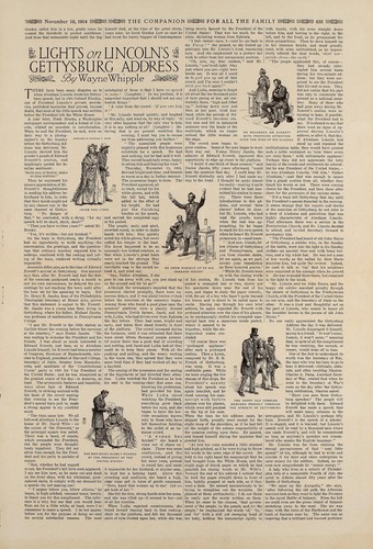 Cover for Lights on Lincoln's Gettysburg address