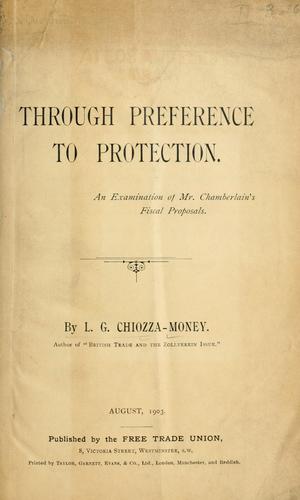 Cover for Through preference to protection.