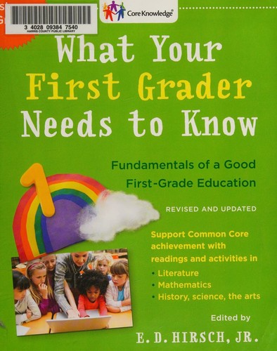 Cover for What your first grader needs to know