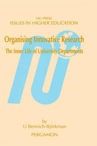 Cover for Organising Innovative Research
