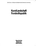 Cover for Kunstlandschaft Bundesrepublik