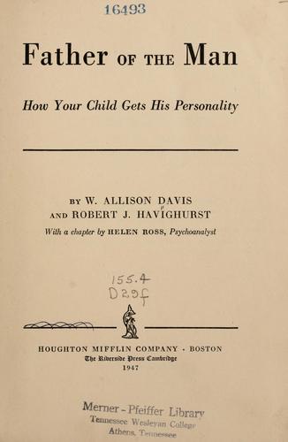 Cover for Father of the man