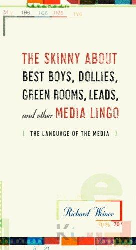 Cover for Skinny About Best Boys, Dollies, Green Rooms, Leads, and Other Media Lingo, The
