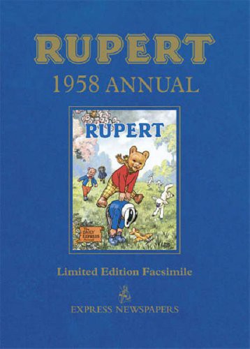 Cover for Rupert 1958 Facsimile Annual