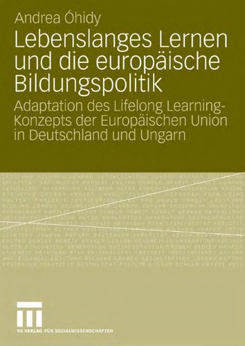 Cover for Lebenslanges Lernen und die europäische Bildungspolitik