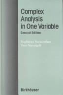 Cover for Complex analysis in one variable.