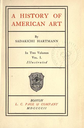 Cover for A history of American art