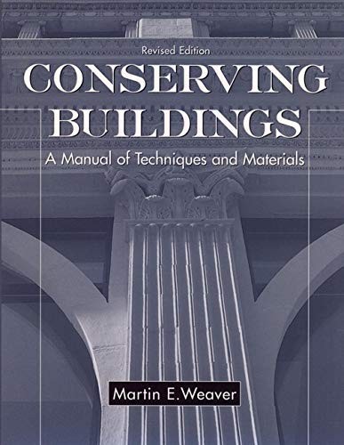 Cover for Conserving buildings