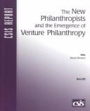 Cover for The New Philanthropists and the Emergence of Venture Philanthropy