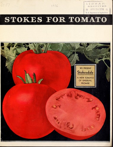 Cover for Stokes for tomato