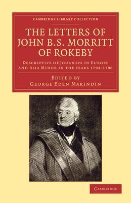 Cover for Letters of John B. S. Morritt of Rokeby