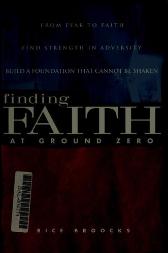 Cover for Finding faith at ground zero