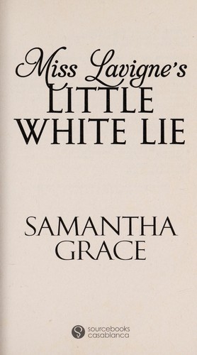 Cover for Miss Lavigne's Little White Lie