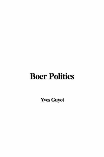 Cover for Boer Politics