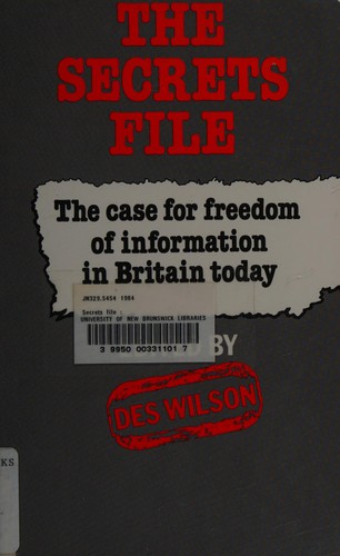 Cover for The Secrets file