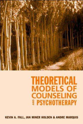 Cover for Theoretical models of counseling and psychotherapy