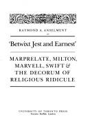 Cover for "Betwixt jest and earnest"