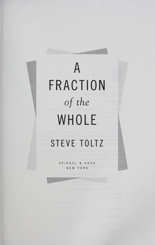 Cover for A fraction of the whole