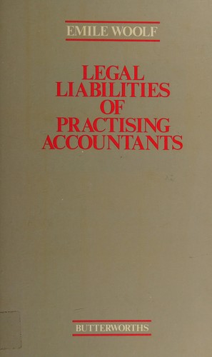 Cover for Legal Liabilities of Practicing Accountants