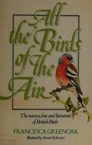 Cover for All the birds of the air