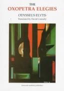 Cover for The Oxopetra Elegies