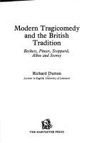 Cover for Modern British tragicomedy and the British tradition