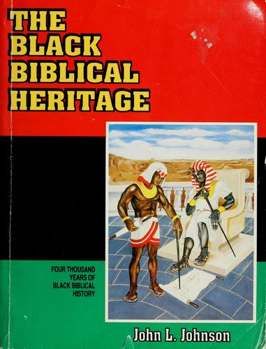Cover for The black biblical heritage