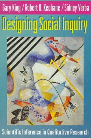 Cover for Designing social inquiry