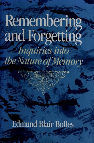 Cover for Remembering and forgetting