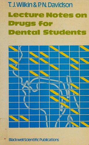 Cover for Lecture Notes on Drugs for Dental Students