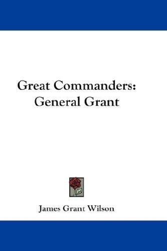 Cover for Great Commanders