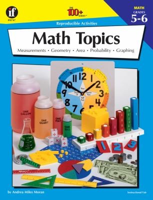 Cover for The 100 Series Math Topics Grades 56
            
                100