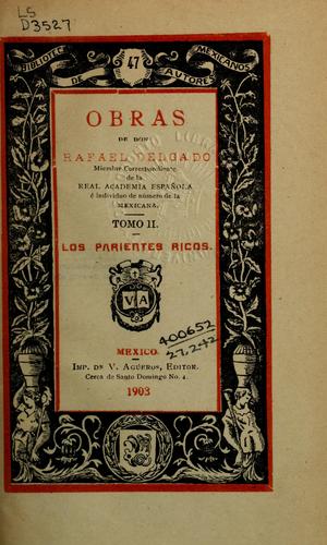 Cover for Obras