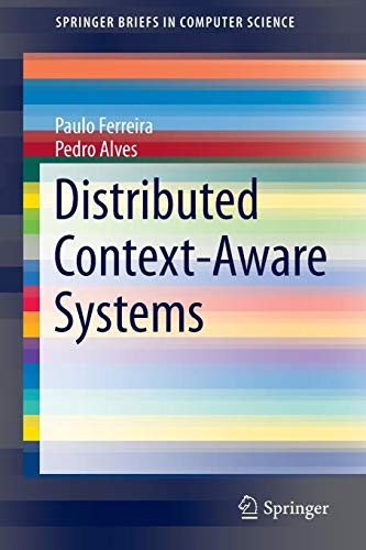 Cover for Distributed Context-Aware Systems
