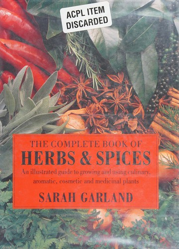 Cover for The complete book of herbs & spices