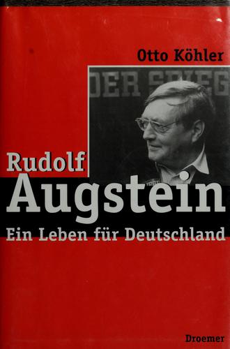Cover for Rudolf Augstein