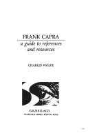 Cover for Frank Capra