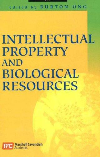 Cover for Intellectual Property And Biological Resources