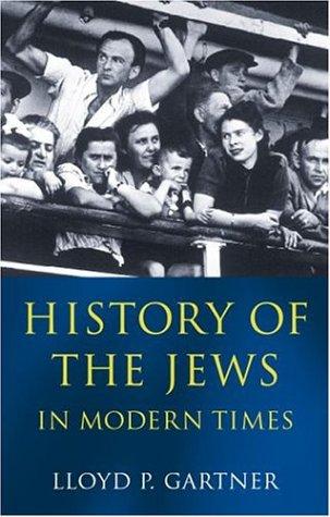 Cover for History of the Jews in Modern Times