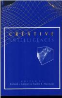 Cover for Creative intelligences
