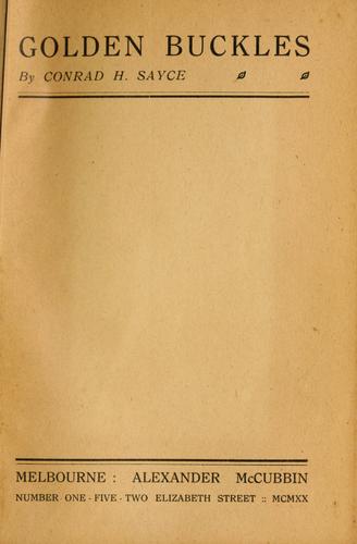 Cover for Golden buckles