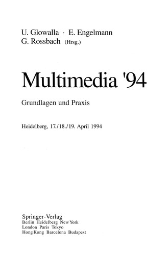 Cover for Multimedia '94
