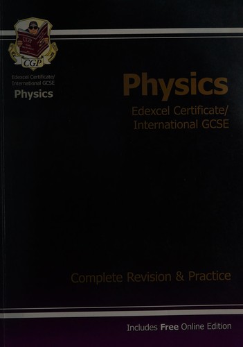 Cover for Edexcel certificate/international GCSE : Physics