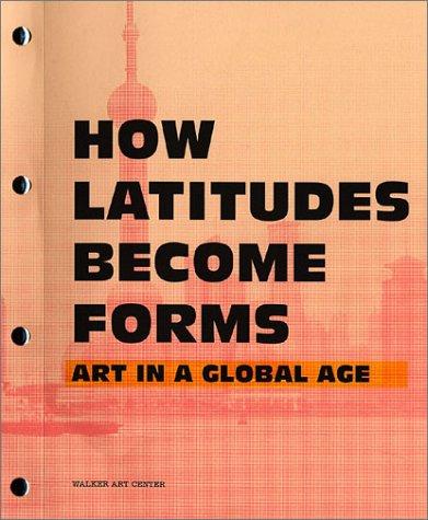 Cover for How Latitudes Become Forms
