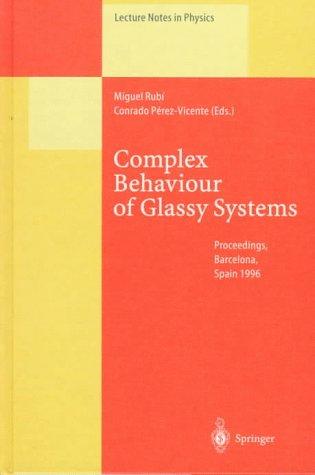 Cover for Complex Behaviour of Glassy Systems