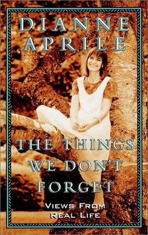 Cover for The things we don't forget