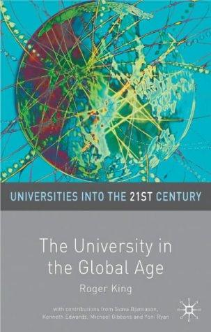 Cover for The University in the Global Age (Universities into the 21st Century)