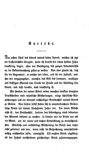 Cover for Friedrich Perthes Leben nach dessen schriftlichen und mündlichen Mittheilungen