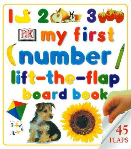 Cover for My first number lift-the-flap board book