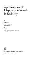 Cover for Applications of Liapunov methods in stability